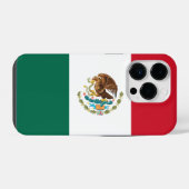 Flagge Mexikos iPhone Hülle (Rückseite (Horizontal))