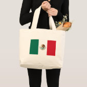 Flagge Mexikos Jumbo Stoffbeutel (Vorderseite (Produkt))