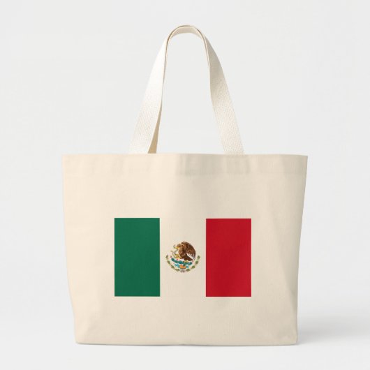 Flagge Mexikos Jumbo Stoffbeutel (Vorne)