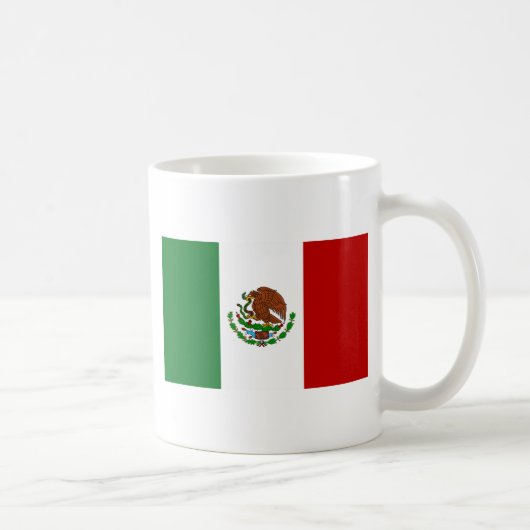 Flagge Mexikos Kaffeetasse (Rechts)