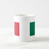 Flagge Mexikos Kaffeetasse (Mittel)