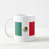 Flagge Mexikos Kaffeetasse (Links)