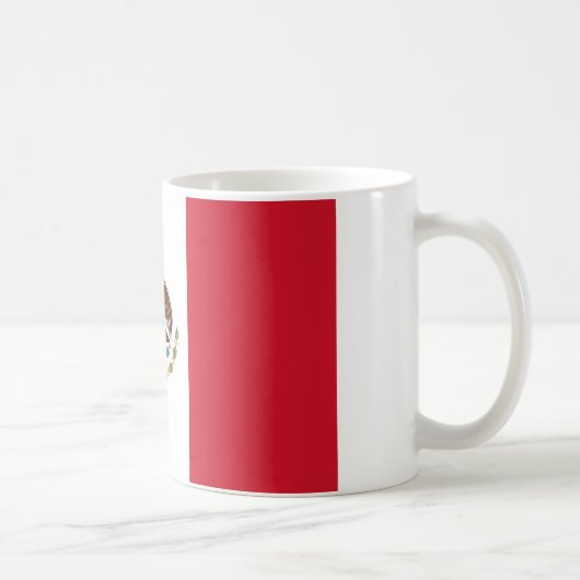 Flagge Mexikos Kaffeetasse (Rechts)
