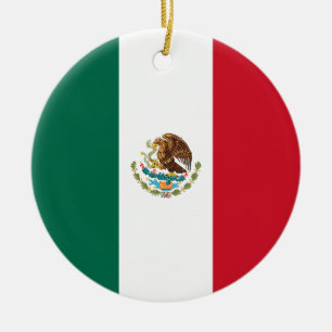 Flagge Mexikos Keramik Ornament