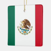Flagge Mexikos Keramikornament (Links)