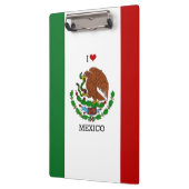 Flagge Mexikos Klemmbrett (Links)