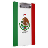 Flagge Mexikos Klemmbrett (Rechts)
