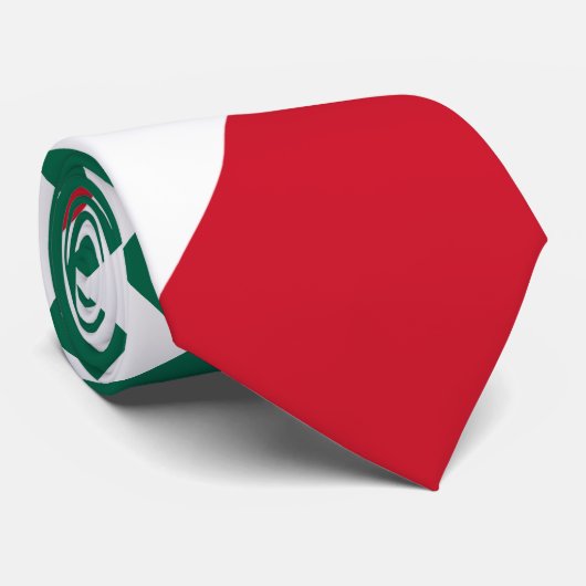 Flagge Mexikos Krawatte (Gerollt)