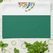 Flagge Mexikos Küchentuch (Gefaltet)