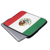 Flagge Mexikos Laptopschutzhülle (Vorne Knopf)