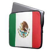 Flagge Mexikos Laptopschutzhülle (Vorderseite Links)