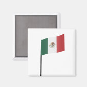 Flagge Mexikos Magnet (Vorderseite/Rückseite)