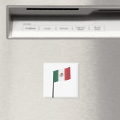 Flagge Mexikos Magnet (In Situ (Geschirrspüler))