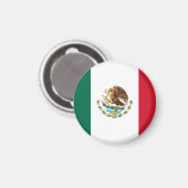 Flagge Mexikos Magnet (Vorderseite/Rückseite)