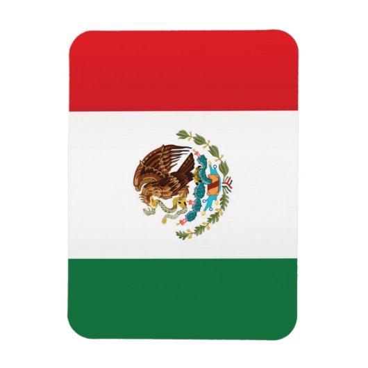 Flagge Mexikos Magnet (Vertikal)