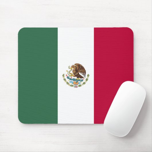 Flagge Mexikos Mousepad (Mit Mouse)