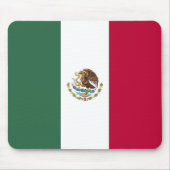 Flagge Mexikos Mousepad (Vorne)
