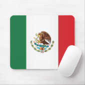 Flagge Mexikos Mousepad (Mit Mouse)