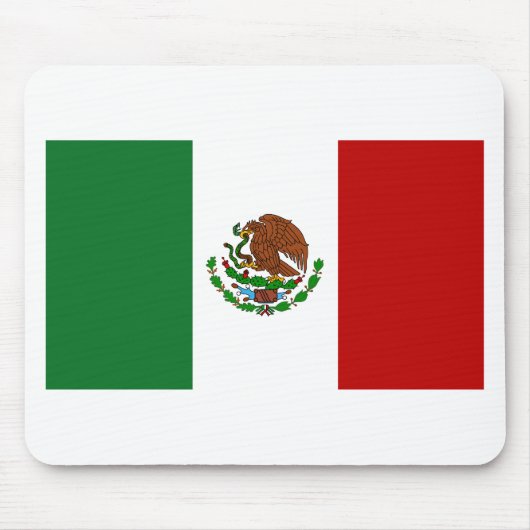 Flagge Mexikos Mousepad (Vorne)