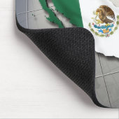 Flagge Mexikos Mousepad (Ecke)