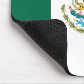 Flagge Mexikos Mousepad (Ecke)