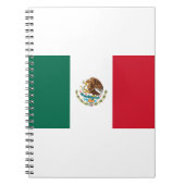 Flagge Mexikos Notizblock (Vorderseite)