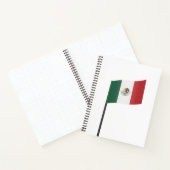 Flagge Mexikos Notizblock (Innenseite)