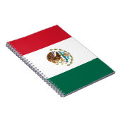 Flagge Mexikos Notizblock (Rechte Seite)
