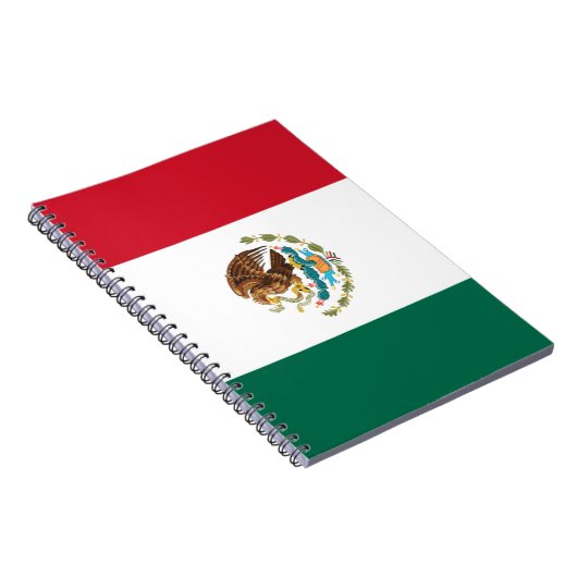 Flagge Mexikos Notizblock (Rechte Seite)