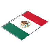Flagge Mexikos Notizblock (Linke Seite)