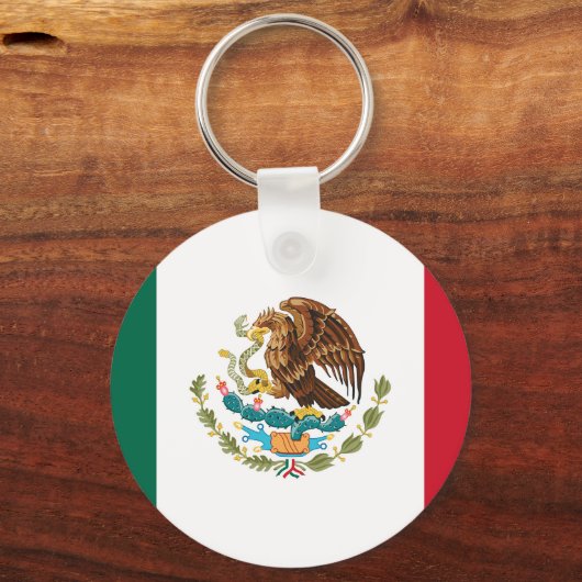 Flagge Mexikos Schlüsselanhänger (Vorderseite)