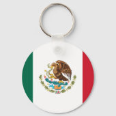 Flagge Mexikos Schlüsselanhänger (Rückseite)