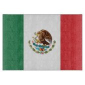 Flagge Mexikos Schneidebrett (Vorderseite)