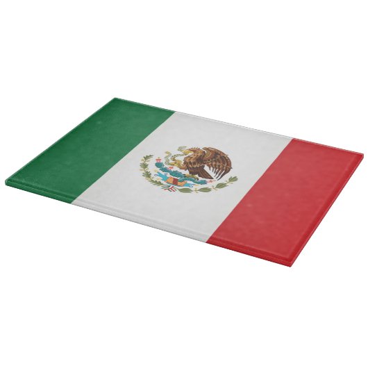 Flagge Mexikos Schneidebrett (Ecke)