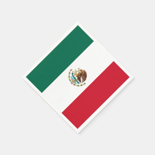 Flagge Mexikos Serviette (Ecke)
