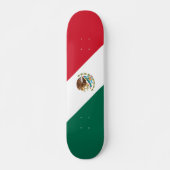 Flagge Mexikos Skateboard (Vorne)