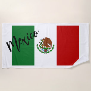 Flagge Mexikos Strandtuch