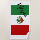 Flagge Mexikos Strandtuch (Vorderseite)