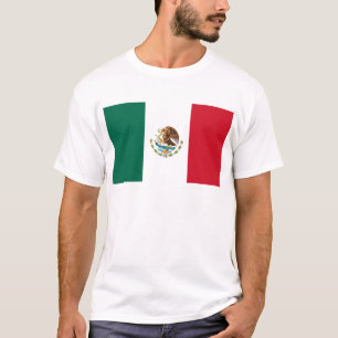 Flagge Mexikos T-Shirt