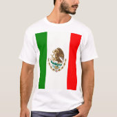 Flagge Mexikos T-Shirt (Vorderseite)