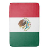 Flagge Mexikos Tricolore Badematte (Vorderseite Vertikal)