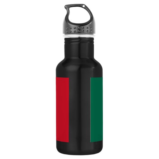 Flagge Mexikos Trinkflasche (Rückseite)