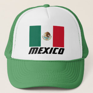 Flagge Mexikos Truckerkappe