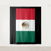 Flagge Mexikos Wandteppich (Vorderseite)