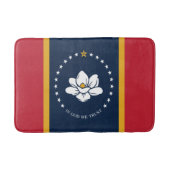 Flagge Mississippi Badematte (Vorderseite)