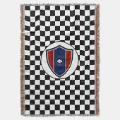 Flagge Mississippi Decke (Vorderseite Vertikal)