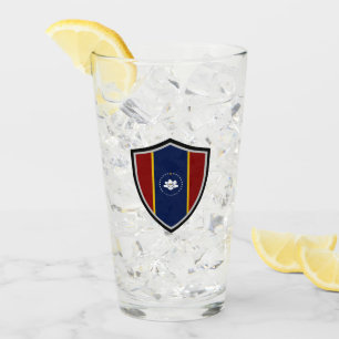 Flagge Mississippi Glas