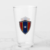 Flagge Mississippi Glas (Vorderseite)