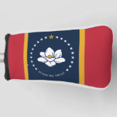 Flagge Mississippi Golf Headcover (Vorderseite)