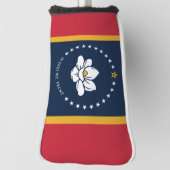 Flagge Mississippi Golf Headcover (Rotieren 90)